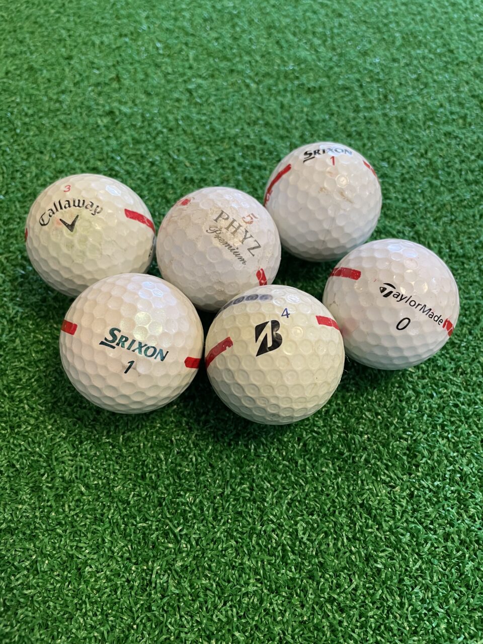 練習用貸しボール全球ロストボールとなっています